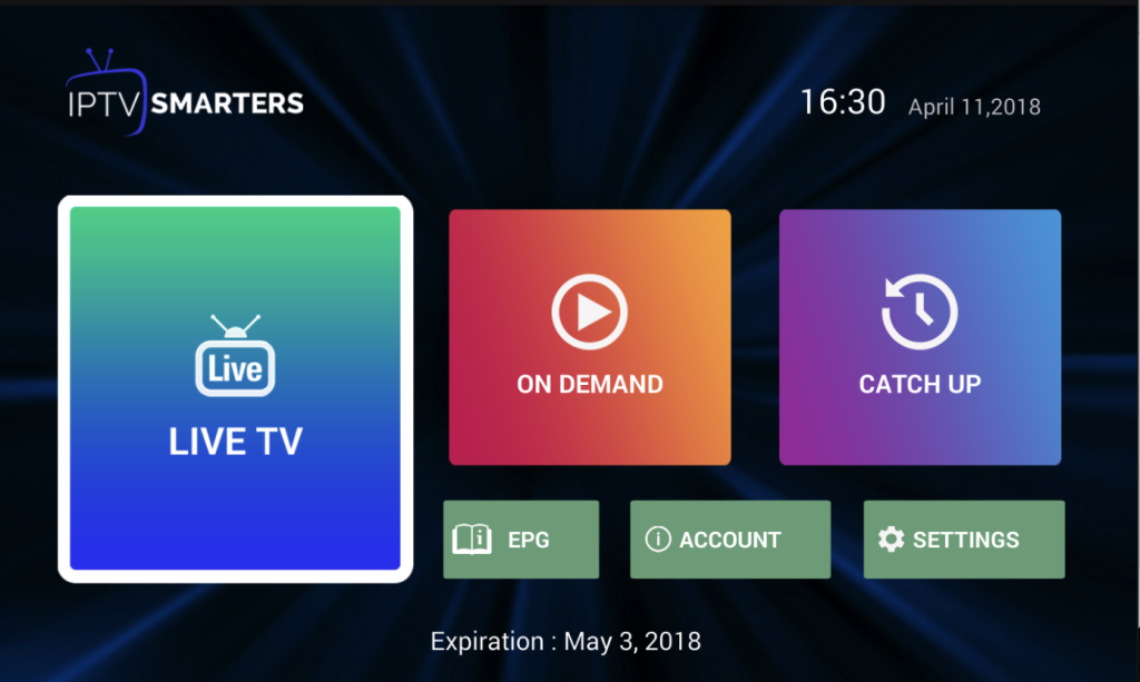 Iptv subscription 